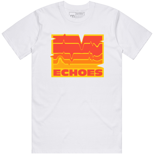 Echoes White Tee UK